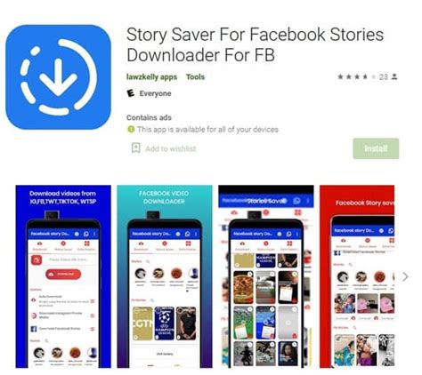 story downloader facebook